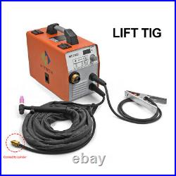 4in1 MIG Welder Gas/Gasless 220V ARC Lift TIG MIG Welding Machine Inverter 180A