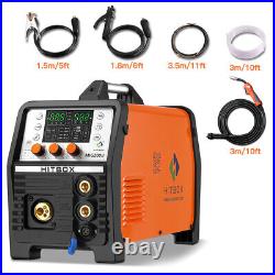 5 in 1 MIG Welder 200A 110V 220V Multifunction MIG ARC TIG IGBT Welding Machine