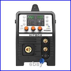 5 in 1 MIG Welder 200A 110V 220V Multifunction MIG ARC TIG IGBT Welding Machine