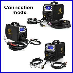 5IN1 MIG Welder Inverter With200A MIG ARC TIG Aluminum Welding Machine 110V 220V