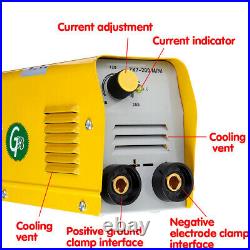 7PCS Set 200A 220V ARC MMA IGBT Mini Electric Welding Machine Inverter Stick