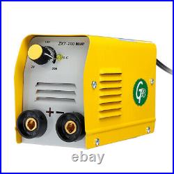 7PCS Set 200A 220V ARC MMA IGBT Mini Electric Welding Machine Inverter Stick