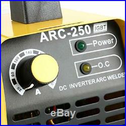 ARC-250 Mini Electric DC Inverter Welder 250 AMP Rod Anti-Stick 110V