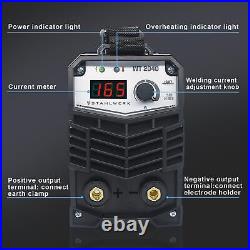 ARC Welder 165A Mini Kit Inverter MMA Welding Machine 110/220V IGBT Digital Disp