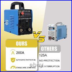 ARC Welder, 200Amp 110V Welding Machine IGBT Inverter Welder With LCD Display