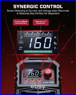 ARCCAPTAIN 200A ARC/Lift TIG Welding Machine with Synergic Control, IGBT Inverter