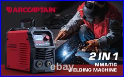 ARCCAPTAIN Stick Welder 200A ARC/Lift TIG Welding Machine with Synergic Control