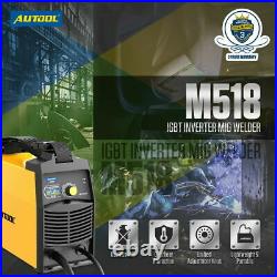 AUTOOL MIG TIG Inverter Welder Welder ARC Wire Gas/Gasless Welding Machine 110V