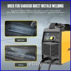 AUTOOL MIG TIG Inverter Welder Welder ARC Wire Gas/Gasless Welding Machine 110V