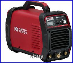 Amico 160 Amp High Frequency TIG Torch/Stick/ARC DC Inverter Welder 115/230-Volt