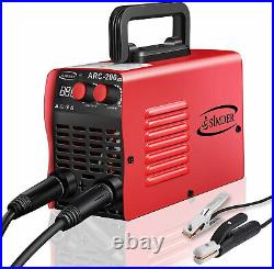 Arc Welder 110V 200A Welding Machine IGBT Inverter DC mini Electric (Red)