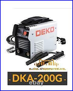 DEKO DKA Series DC Inverter ARC Welder 220V IGBT MMA Welding Machine Lightweight