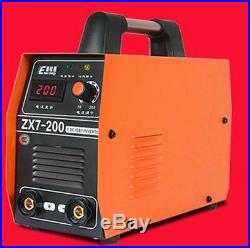 Free shipping 220V ZX7-200 DC Inverter Welding Equipment Portable Welder Machine
