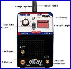 HF TIG ARC IGBT Welding Machine 200AMP 110/220V TIG Welder Inverter Display