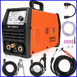 HITBOX 110/220V 200A HF TIG Welder Inverter IGBT Electric MMA ARC TIG Welders
