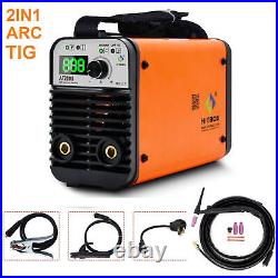 HITBOX 110/220V Mini ARC Welding Machine DC Inverter MMA Welder Electric&TIG GUN