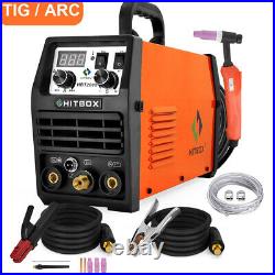 HITBOX 110V/220V DC Function ARC MMA TIG Welder 200A ARC HF TIG Welding Machine