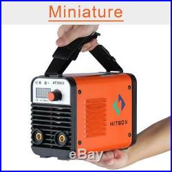 HITBOX 110V 220V Inverter Welder Mini Handheld Arc Welding Machine MMA 20-160A