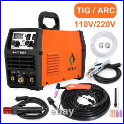 HITBOX 200 Amp 110/220V TIG/MMA ARC 2in1 Welder IGBT DC Inverter Welding Machine