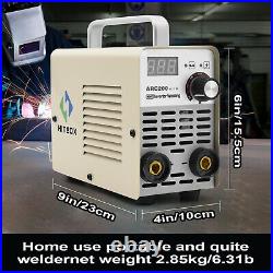HITBOX 200A ARC MMA Welder 110V/220V Inverter Electric Welding Machine ARC200