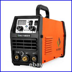 HITBOX 200A TIG Welder 110V/200V IGBT Inverter Stick ARC TIG Welding Machine