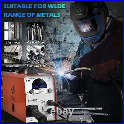 HITBOX 250A MIG Welder Inverter Gasless 110V 220V ARC TIG MIG Aluminium Welding