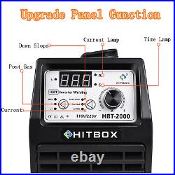 HITBOX 2IN1 200A TIG / ARC / MMA Stick Welder 110/220V Inverter Welding Machine