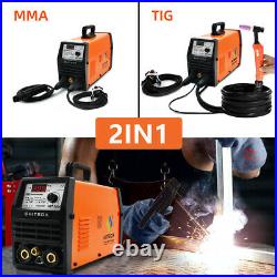 HITBOX 2IN1 TIG / ARC / MMA Stick Welder 110/220V Inverter Welding Machine 2T/4T