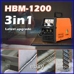 HITBOX 3IN1 MIG Welder Inverter Gasless 110V 220V ARC TIG MIG Welding Machine