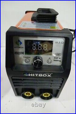 HITBOX ARC Lift Tig Welder 200A 220V Stick MMA IGBT Inverter Welding Machine