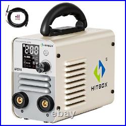 HITBOX ARC Welder Set ARC LIFT TIG 110/220V Welding Machine WithTig torch/Gloves