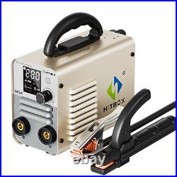 HITBOX ARC Welder Set ARC LIFT TIG 110/220V Welding Machine WithTig torch/Gloves