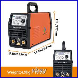 HITBOX Digital HF TIG Welder 110/220V TIG/TIG Pulse/ARC Electric Welding Machine