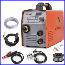 HITBOX MIG Welder Gas Gasless Inverter MIG ARC TIG Welding Machine Tool T2000
