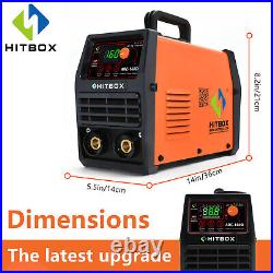 HITBOX Synergic Stick/Lift Tig Inverter Welder 160A ARC MMA IGBT Welding Machine