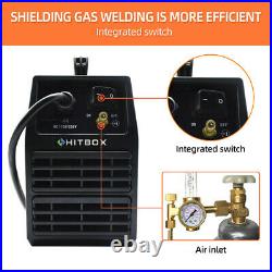 HITBOX TIG MMA ARC Welder Inverter 110V/220V 200A Welding Machine Gas Regulator
