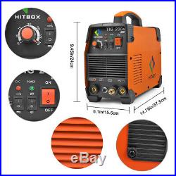 HITBOX TIG Welder 200A 110V/200V Dual Voltage High Frequency ARC Welding Machine