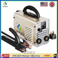 HITBOX US 110/220V ARC Welder MMA ARC LIFT TIG Welding Machine WithTig torch 200A