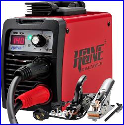 HONE Stick Welder, 110V/220V Actual 140Amp ARC Welder Machine, IGBT Inverter LCD