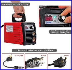 HONE Stick Welder, 110V/220V Actual 140Amp ARC Welder Machine, IGBT Inverter LCD