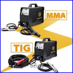 HVT250P AC/DC Pulse Aluminum TIG Welder Stick ARC Inverter Welding Machine