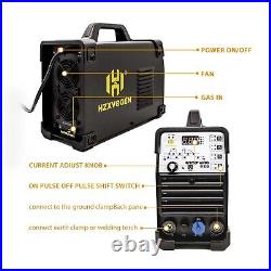 HVT250P AC/DC Pulse Aluminum TIG Welder Stick ARC Inverter Welding Machine