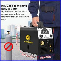 HZXVOGEN MIG Welder 110V/220V Inverter Gasless/Gas MIG TIG ARC Welding Machine