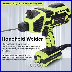 Handheld Arc Welding Machine With IGBT Inverter For 3/32 To 1/8 Inch Rods US