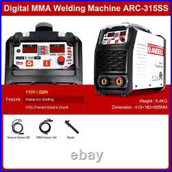 IGBT Stick MMA ARC Welding Machine 110V/220V ARC Welder Portable ARC Welder