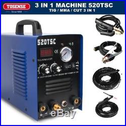 Inverter Arc dc 3-IN-1 MMA/TIG/CUT Welding Machine 520TSC with Free Access 2018
