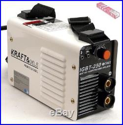 KD843 250 A Arc Welder Inverter par Kraft & Dele Professional 2.5 kg électrodes