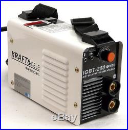 KD843 250A ARC Welder Inverter by Kraft&Dele Professional+2.5kg ELECTRODES