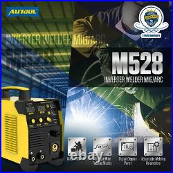 M528 MIG/MAG/TIG/MMA Digital Inverter Welder 160A IGBT Stick Arc Welding Machine