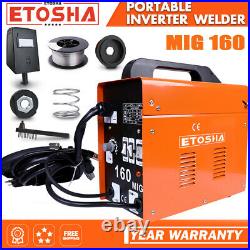 MIG 160A Welder Inverter Flux Core Wire Gasless AC ARC Metal Welding Machine